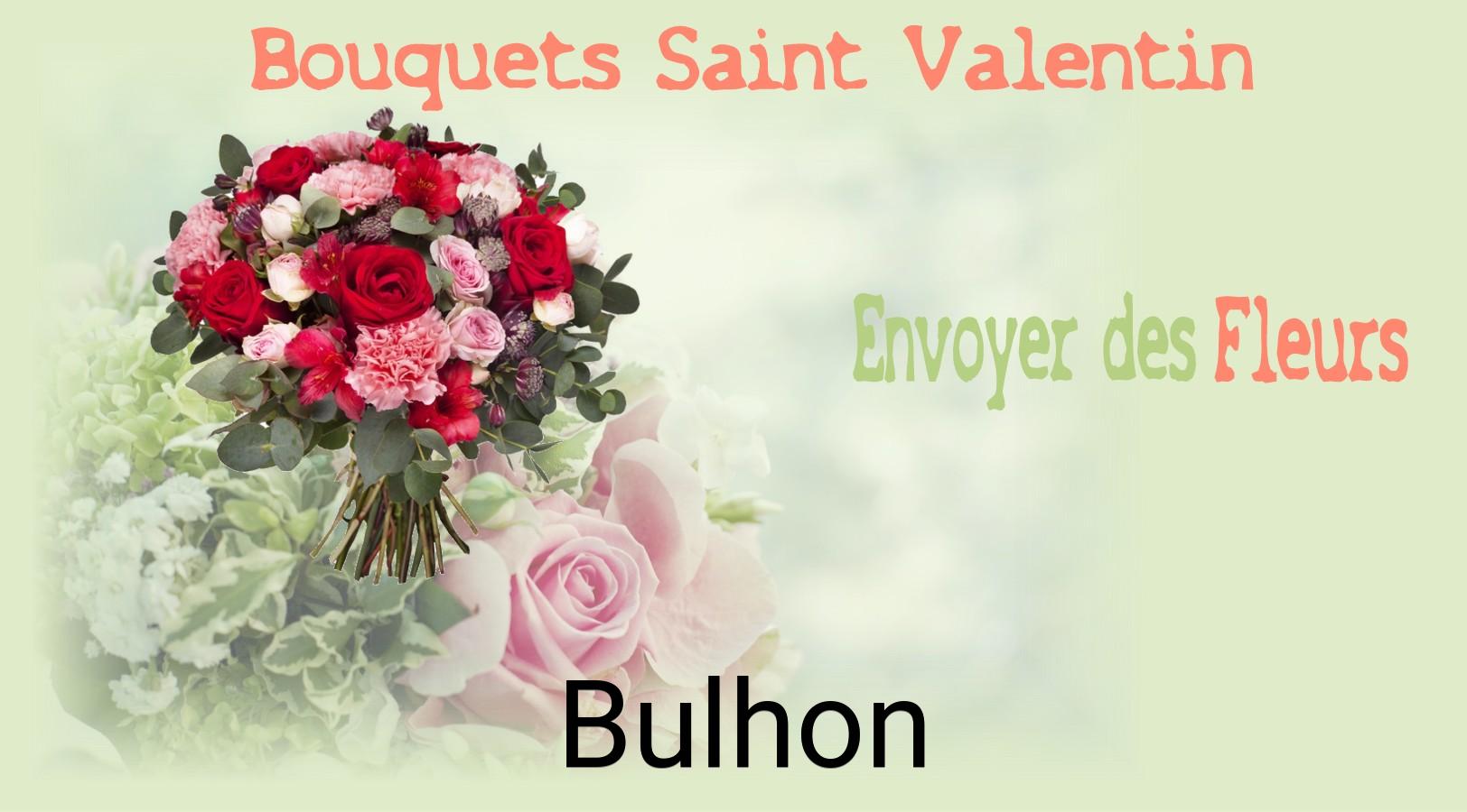 Roses de Saint-Valentin livrées à Bulhon